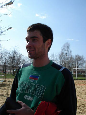 на тренировке