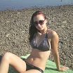 На пляжике)