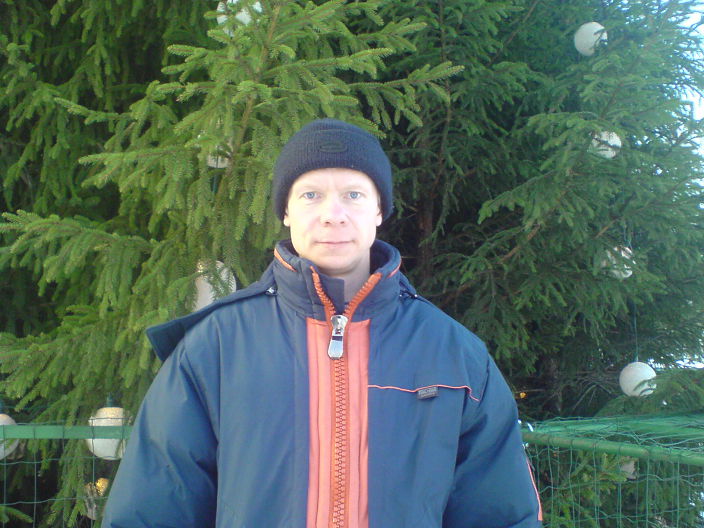 у новогодней елочки