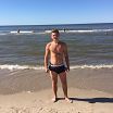 На море