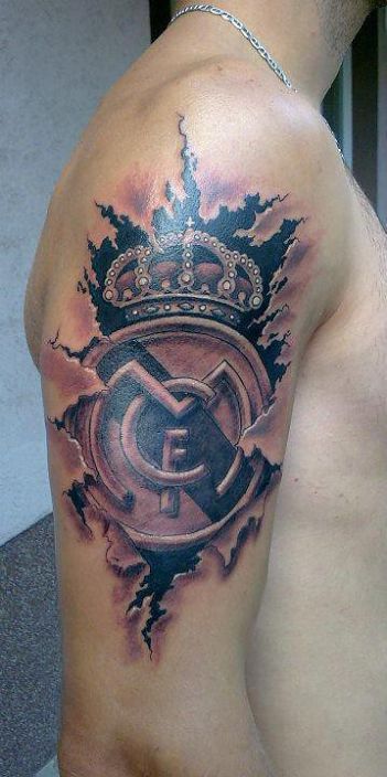 Real Madrid tatoo
