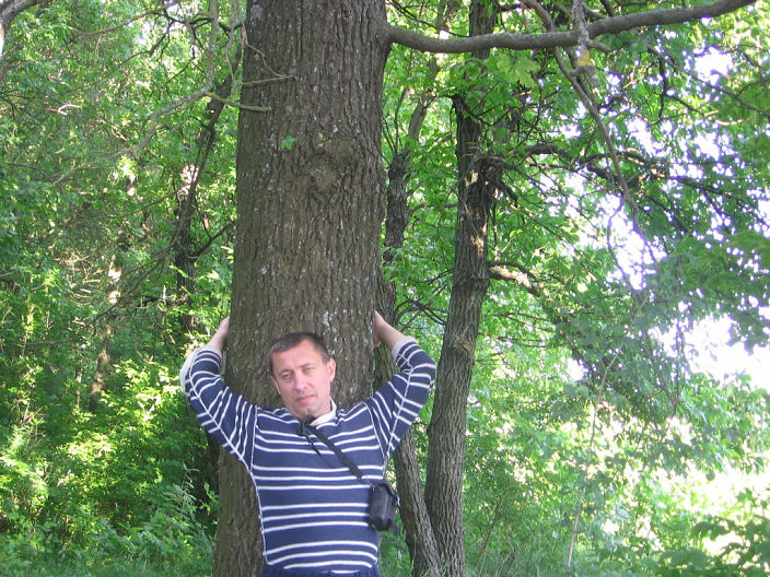 На природе