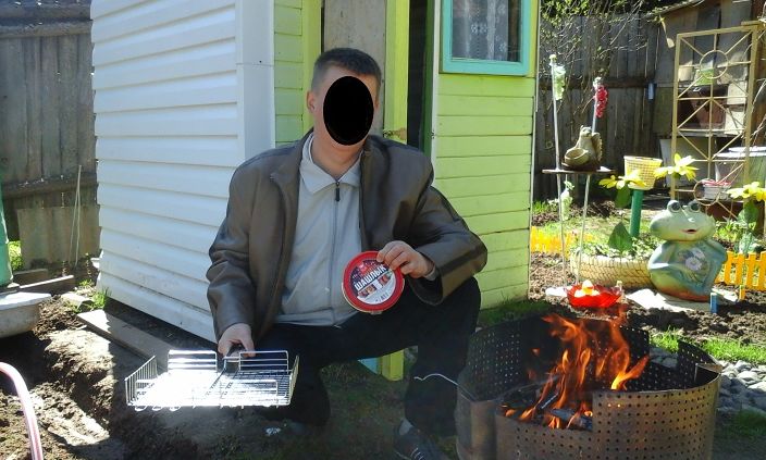 Я на шашлыке