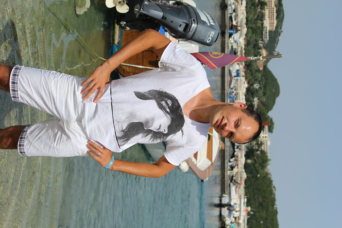 Я где то на море