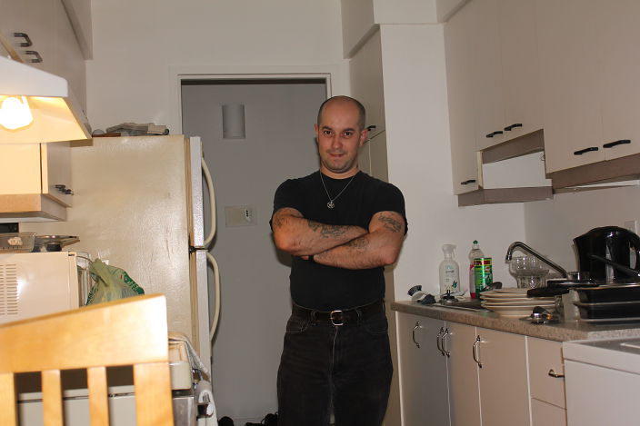Me at my old appartement