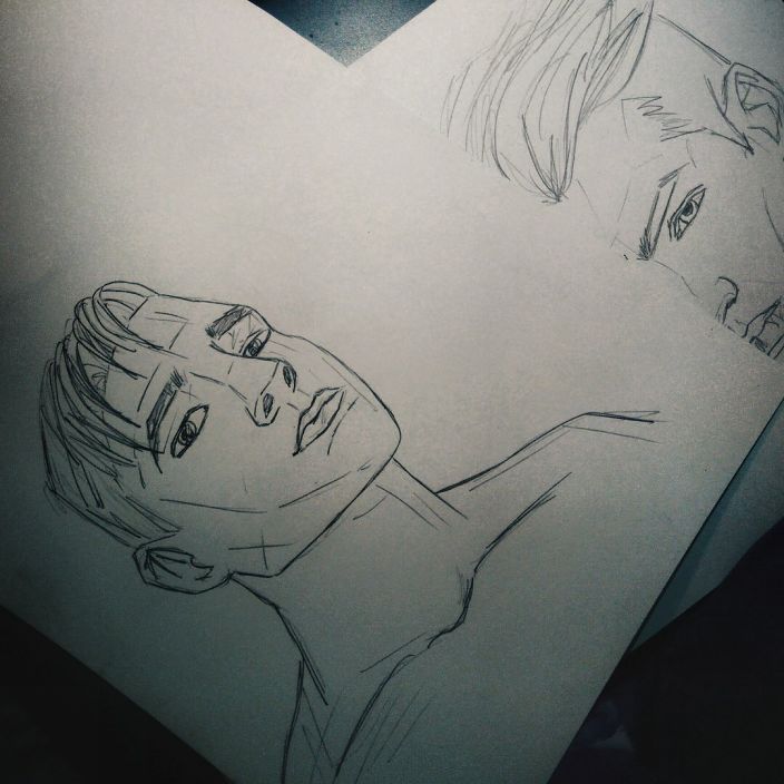 Мой портрет, нарисованный бывшей