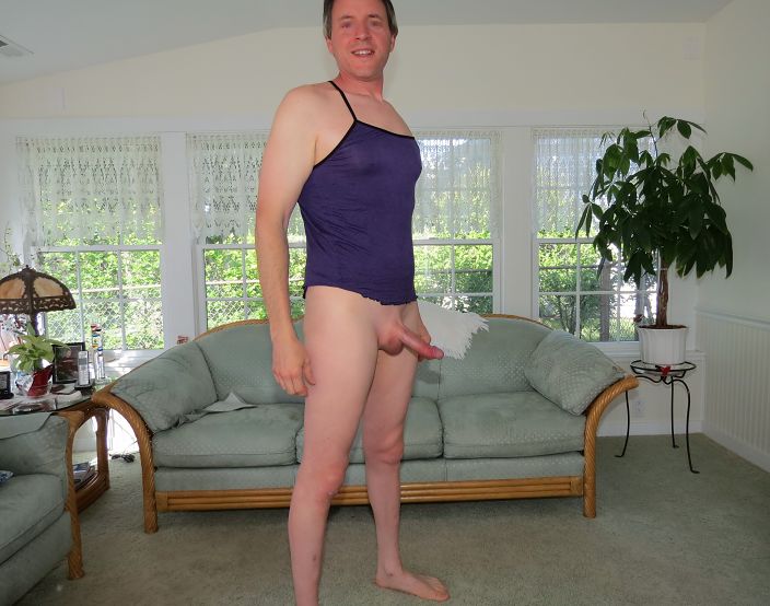 Purple Camisole and panties