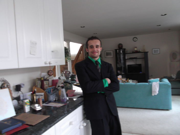 Getting ready for work