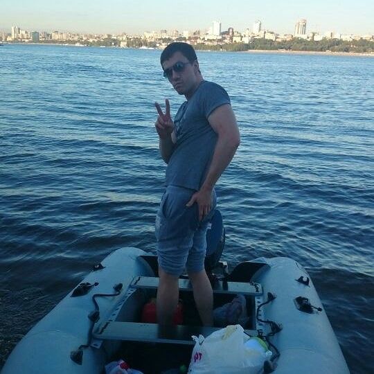 на природе