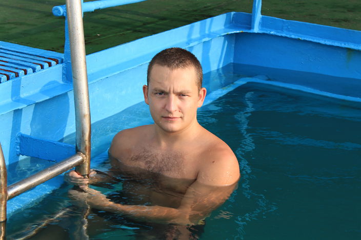 На работе