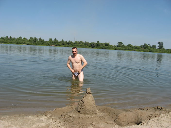 На природе