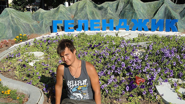 я на море