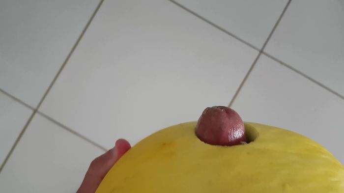 Fucking a pussy fruit