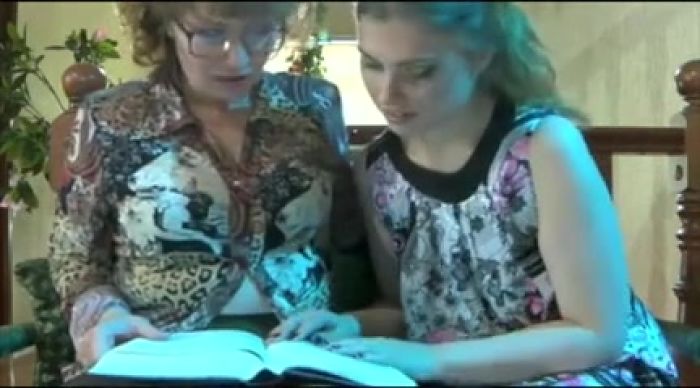 учительница с ученица