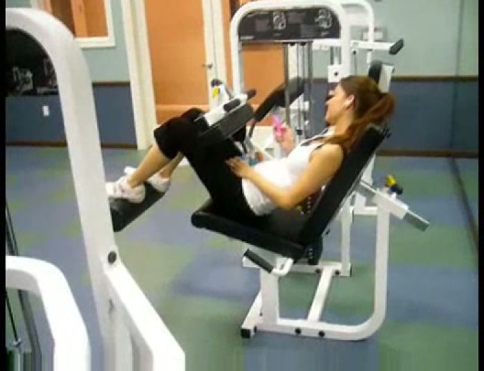 Секс в спортзале