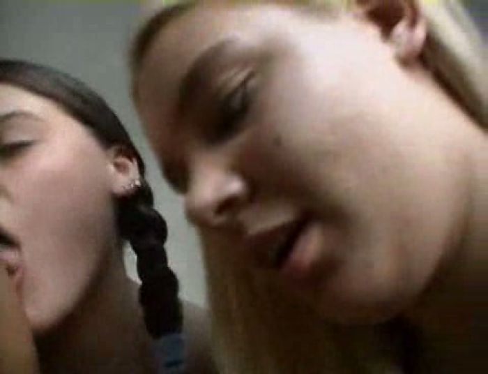 Threesome with the cuties is steaming hot