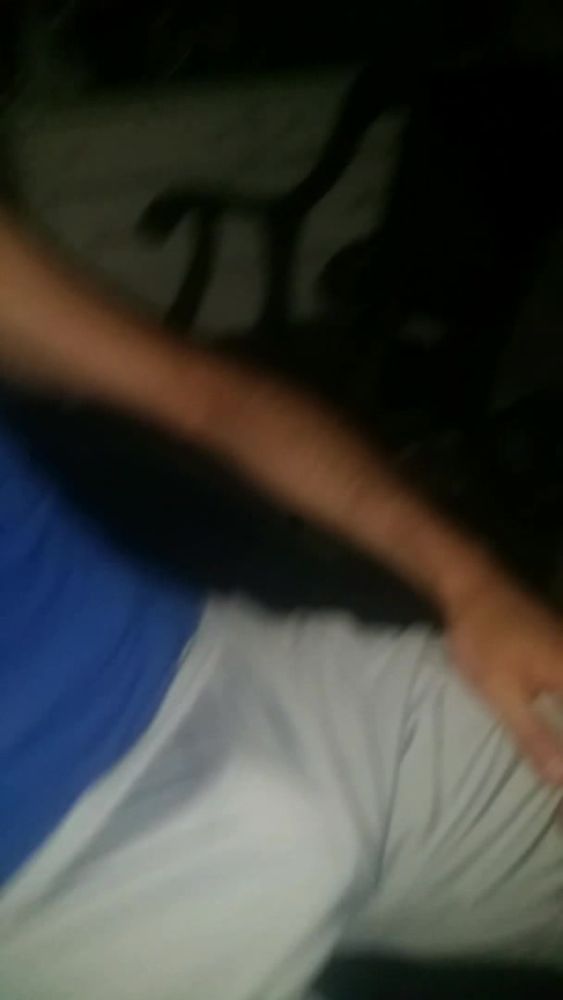 Showing off Bulge in Shorts