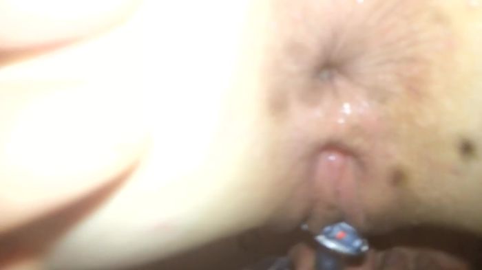 сперма из попки